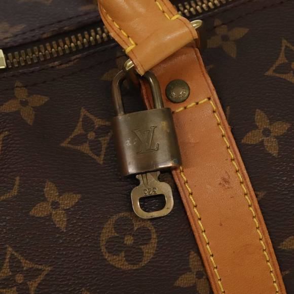 LOUIS VUITTON Monogram Keepall Bandouliere 60 Boston Bag M41412 LV Auth 101205 - Picture 10 of 16